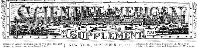 Scientific American Supplement Banner
