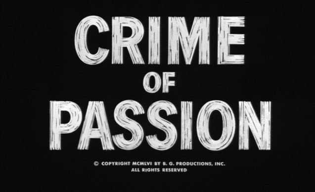Crime of Passion