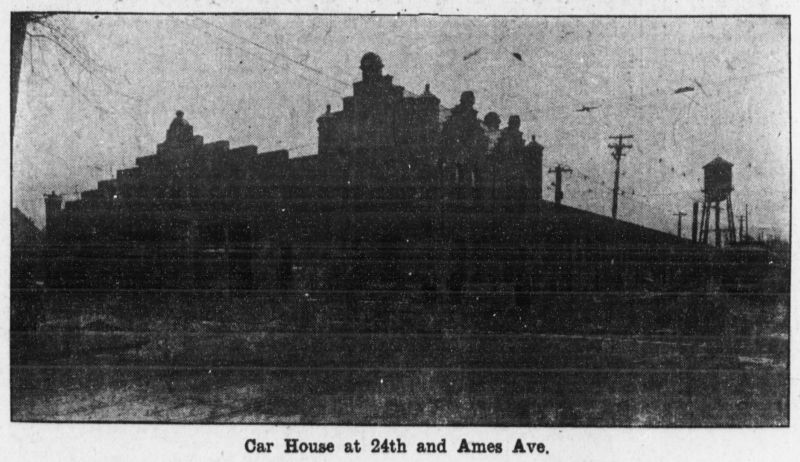 car house at 24th and ames ave