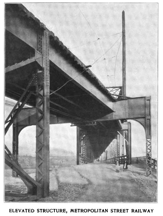 elevated structure, metropolitan street railway