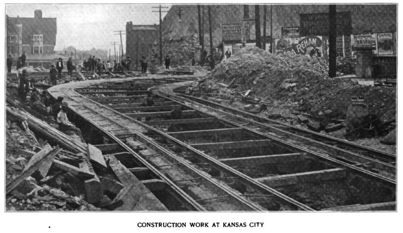 construction work at kansas city