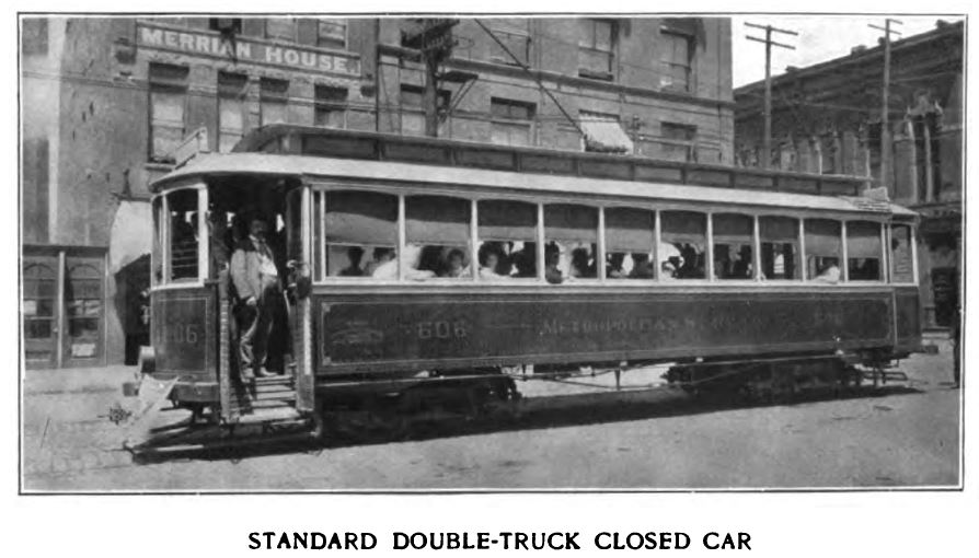 standard double-truck closed car