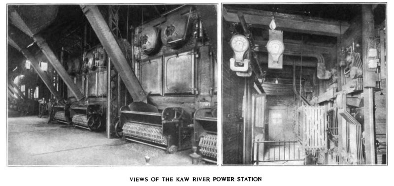 views of the kaw river power station/2