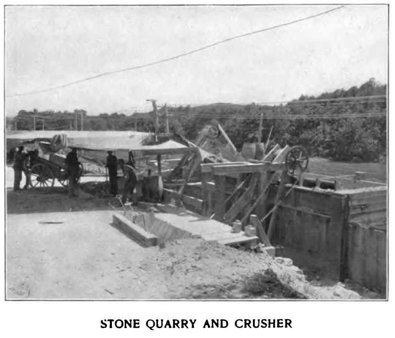 stone quarry and crusher