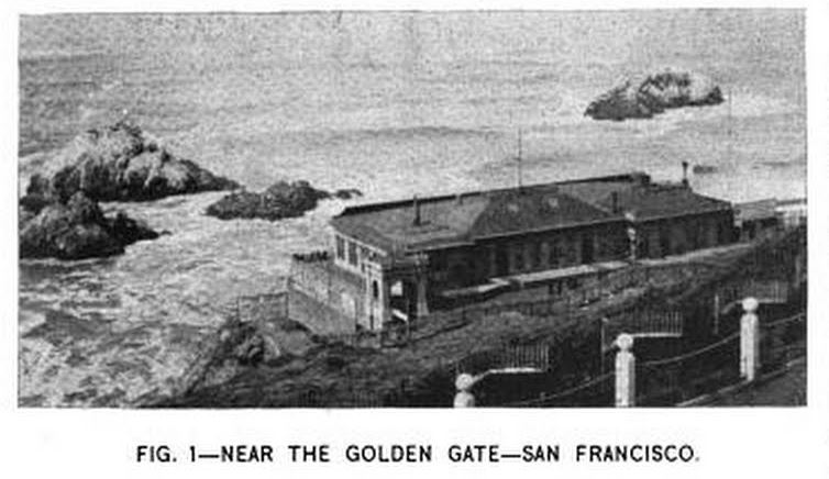 Fig. 1 -- Near the Golden Gate -- San Francisco