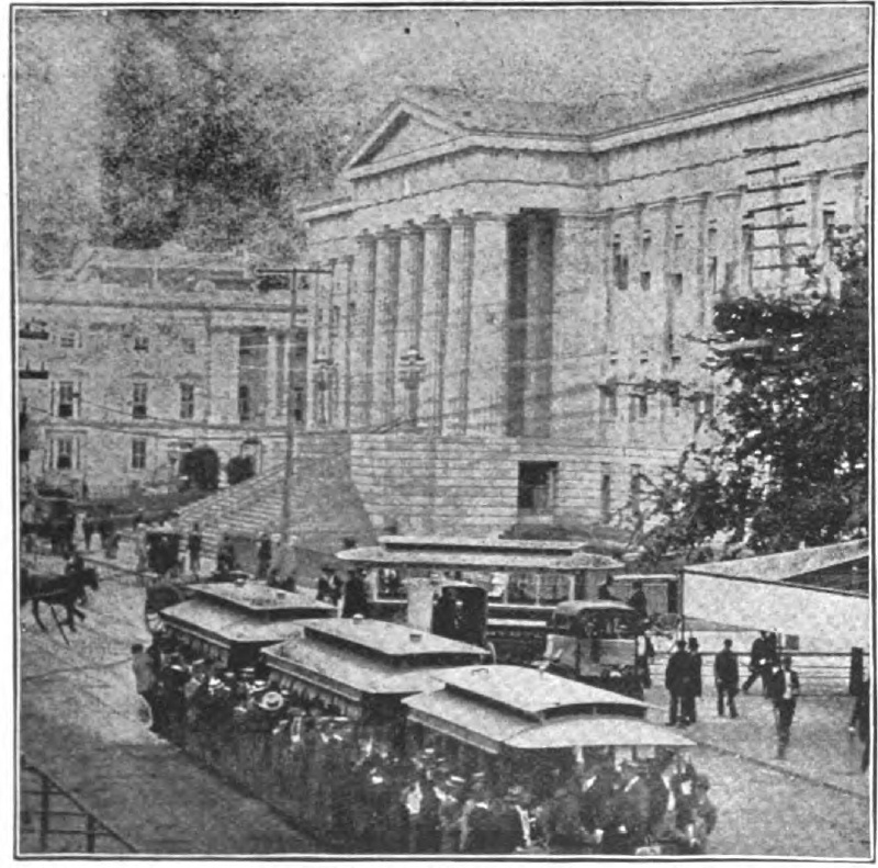 Washington and Georgetown crowds