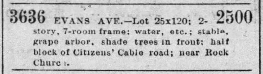 St Louis Citizens Ry want ad