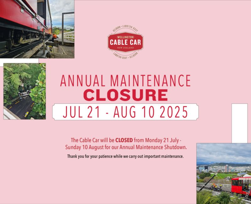 Closed for maintenance 2025/1