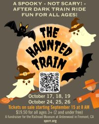 Haunted Train at Ardenwood