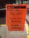 Cal Cable shutdown sign