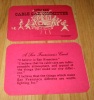 Citizens' Cable Car Committee Card