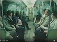 old Glasgow Subway car interior