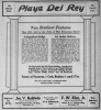 Playa Del Rey advertisement July 16