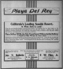 Playa Del Rey advertisement July 30