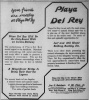 Playa Del Rey advertisement August 4