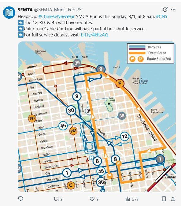 SFMTA California Street cable issue