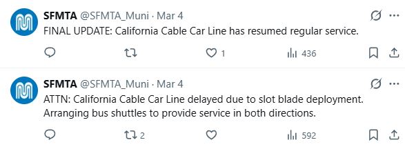 SFMTA Cal Cable slot brake