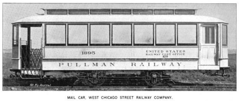 West Chicago Mail Car