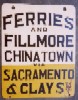 Sacramento/Clay Sign